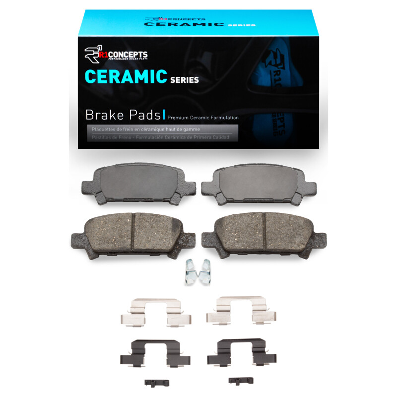 Subaru Legacy Brake Pads - Rear - R1 Concepts - Ceramic - `05-`09
